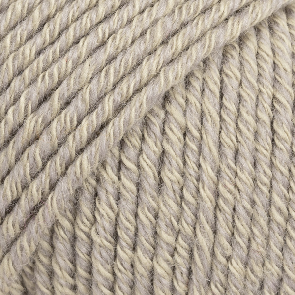 Vzorka béžovej priadze DROPS Cotton Merino na úplet