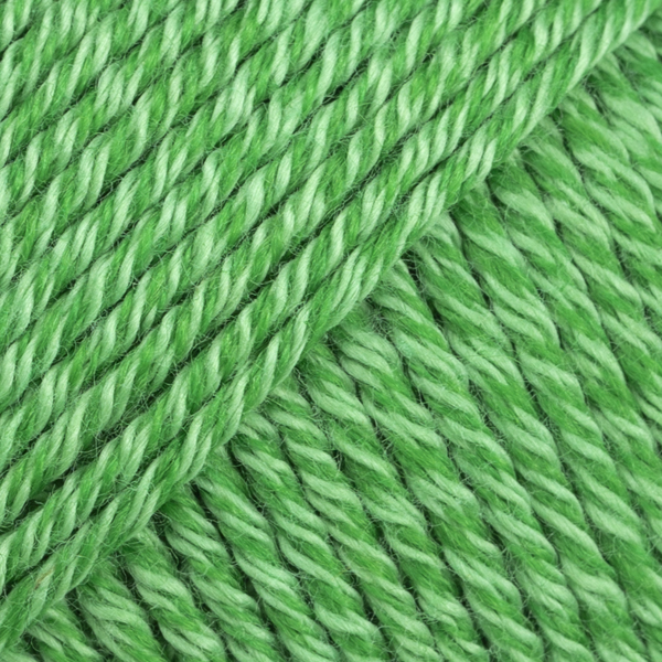 Vzorka sýtozelenej priadze DROPS Cotton Merino
